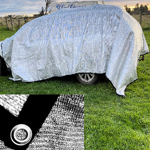 Silver Mesh (Aluminet) Car Cover